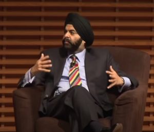 MasterCard CEO Ajay Banga